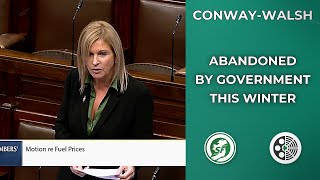Rose Conway-Walsh Government Abandoned Families In Fuel Crisis