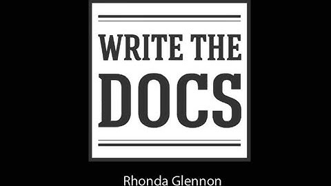 Contributing to open-source projects through documentation, by Rhonda Glennon
