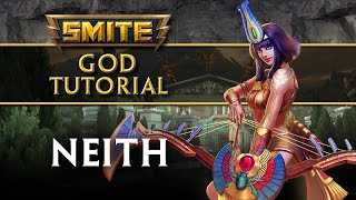 Smite Tutorial Arena GAMEPLAY (Neith)