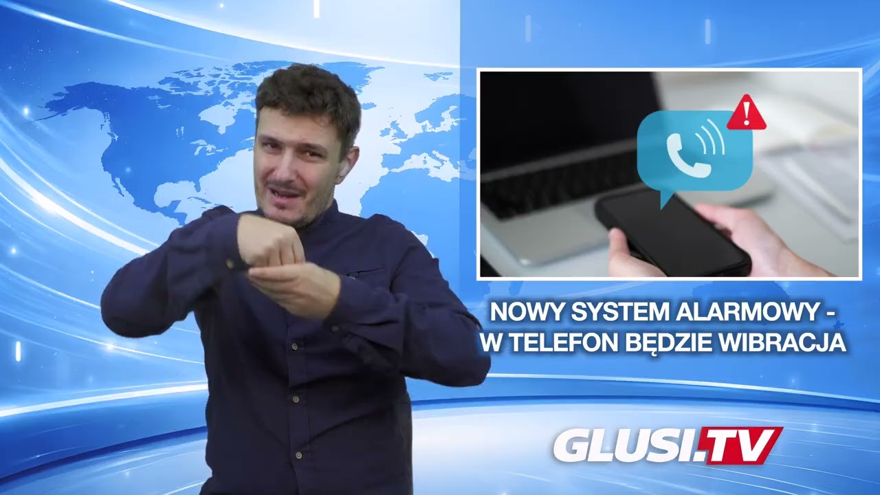 Nowy system alarmowy - w telefon będzie wibracja