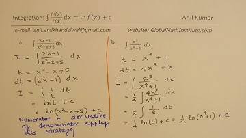 Integration Series  ∫(f