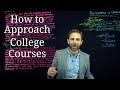 How to make college courses easy and how not to practice selfcare