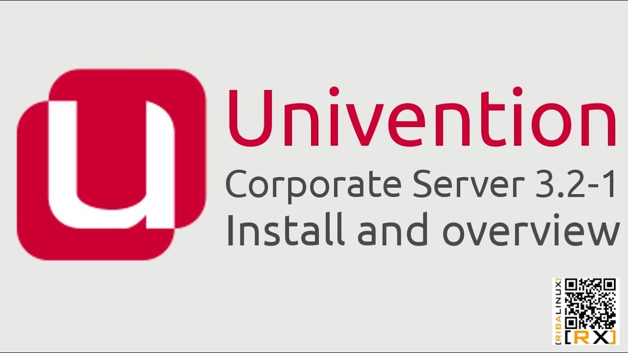Univention Corporate Server 3.2-1 Install and overview | Be Open. [HD ...