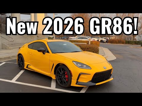 NEW 2026 Toyota GR86 Yuzu Edition - New Arrival!