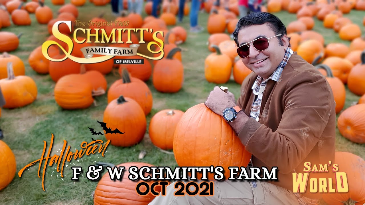 🎃Pumpkin Picking at F&W Schmitt's Family Farm | Halloween Oct 2021