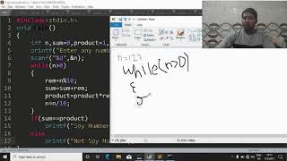 C Programming Spy Number with while loop in Hindi