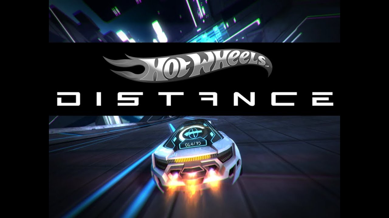 HOT WHEELS : DISTANCE game test footage 2 - YouTube