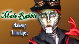 Steam Powered Giraffe "Rabbit" Makeup Time-Lapse