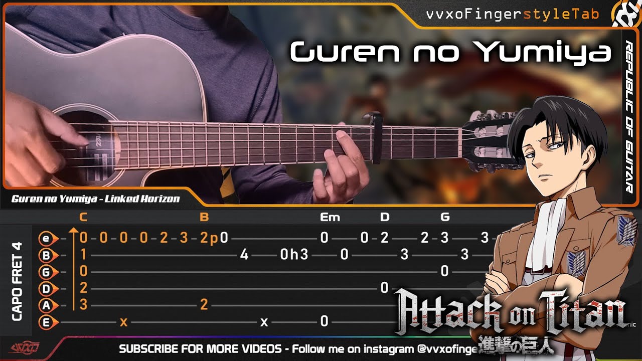 Play Guren no Yumiya (Attack on Titan)