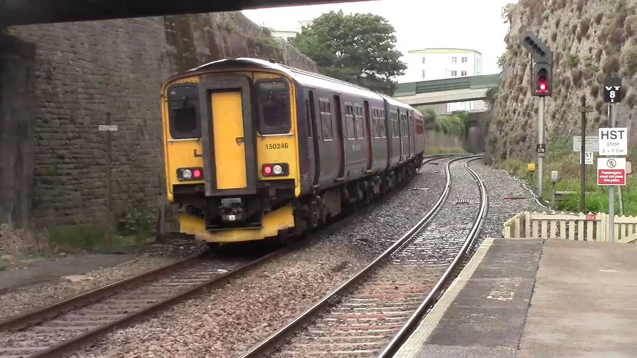 Trains at Teignmouth, GWML + RL - 3/9/16