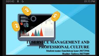 Itech 7400 It service management part 2