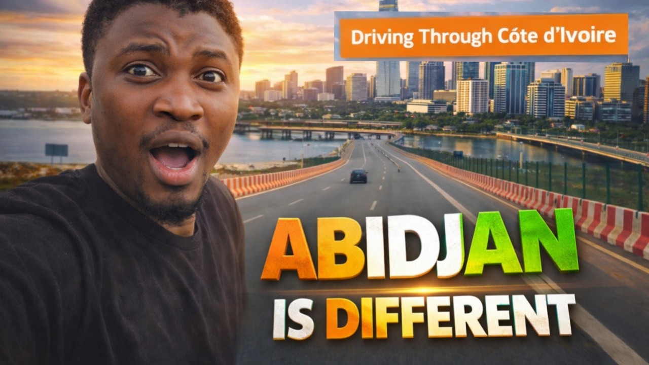 Driving Through Abidjan 🇨🇮 | Exploring the Beautiful Roads of Côte d’Ivoire