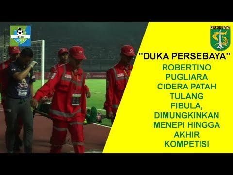 Robertino Pugliara Cidera Patah Tulang Fibula Menepi Hingga Akhir Kompetisi