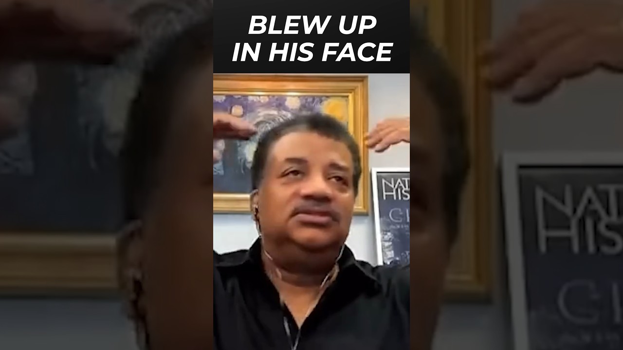 Watch Neil deGrasse Tyson Get Pissed as Host Calmly Reads Simple Facts