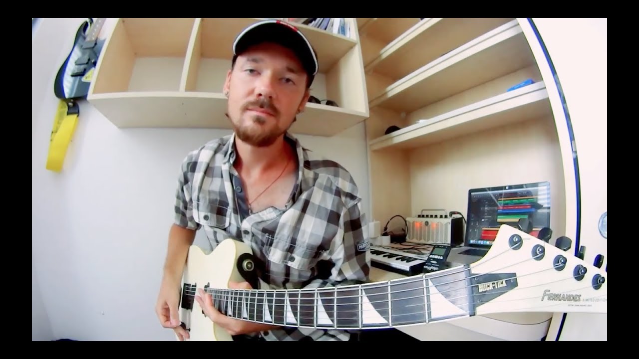 По просьбам подписчиков рифф для конкурса DAW MAN PICKUPS на перегрузе