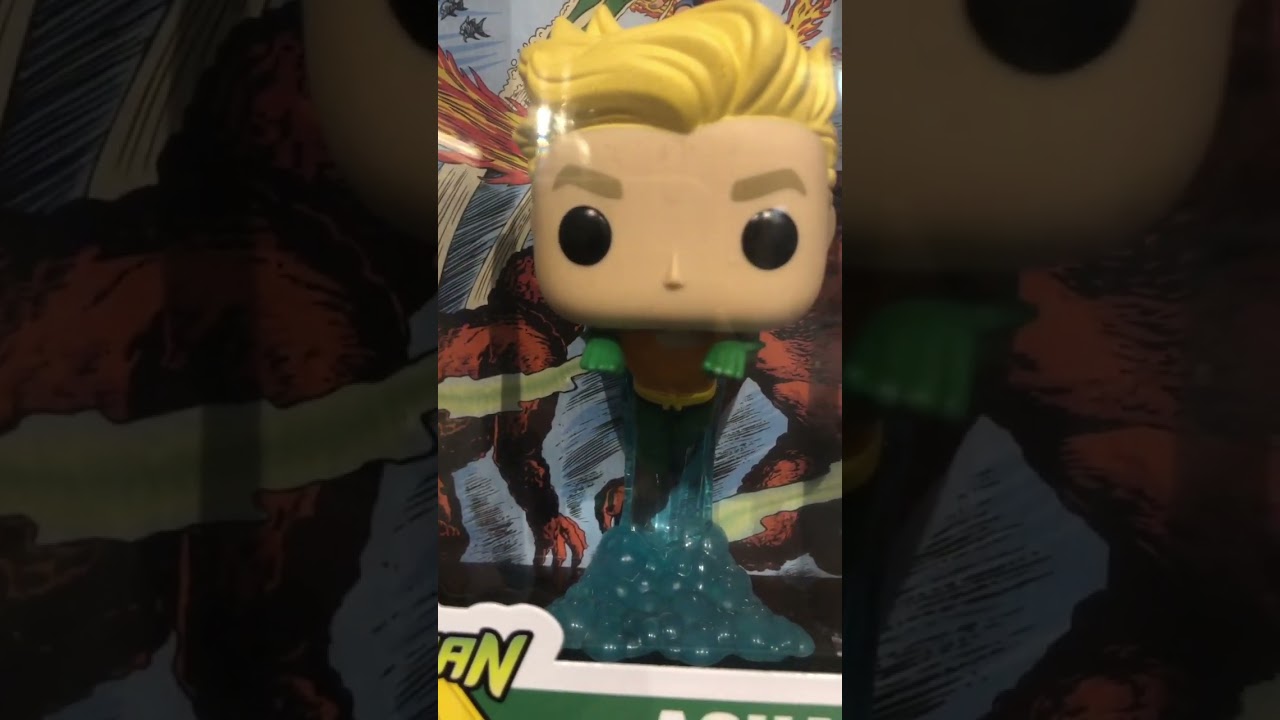 Aquaman Funko Pop Comic Covers