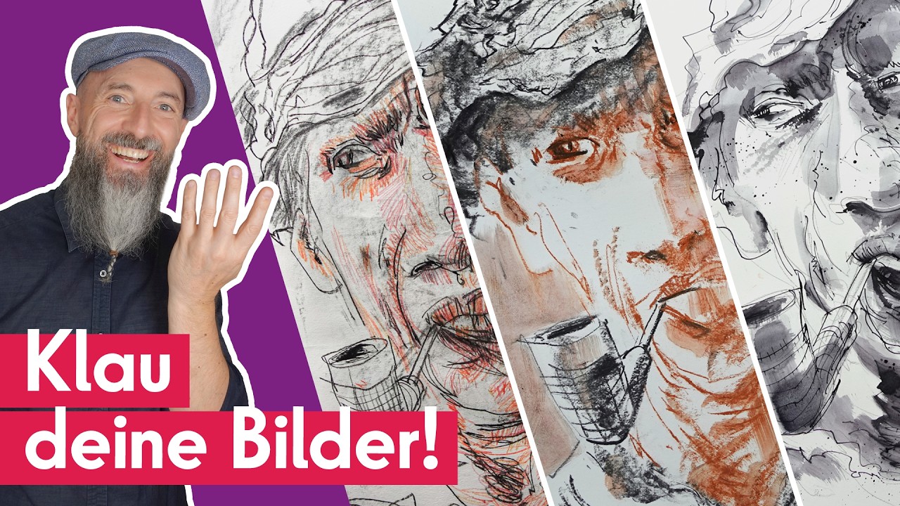 Vertiefe und erweitere deinen Stil & Prozess durch diese kunstvolle Interpretationsarten.