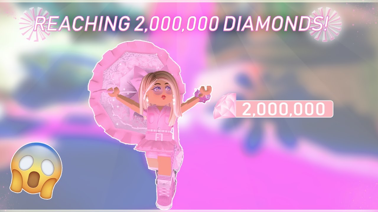 REACHING 2 MILLION DIAMONDS IN ROYALE HIGH! Roblox Royale High YouTube