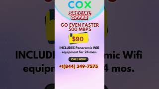 Cox Internet 500 Mbps Fast & Reliable Speeds