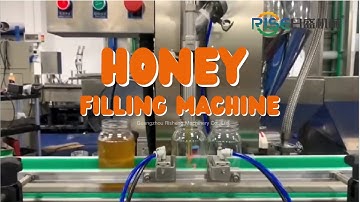 HONEY FILLING MACHINE / PASTE BOTTLE FILLER / SINGLE-HEAD SERVO FILLING MACHINE