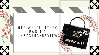 OFF WHITE 1.4 JITNEY UNBOXING & REVIEW