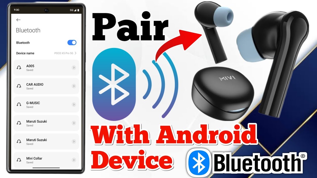 How to connect/pair bluetooth Device to Android | Pairing Bluthooth ...