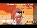 Sonic.exe sprite of hell in sonic 3 AIR | Sonic 3 AIR Mods | Part 2 | Round 1 | Mr Pringle