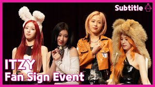 [EN/JP] ITZY 'BORN TO BE' Fan Signing Event #FanCam @MAKESTAR (18.01.2024)