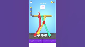 Tangle master 3D / New iOS game play #738 #shorts