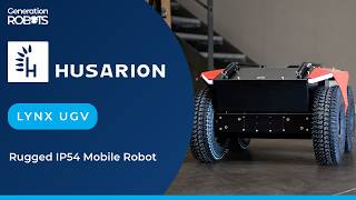 Husarion Lynx: Rugged IP54 Mobile Robot Platform for Research & Industry