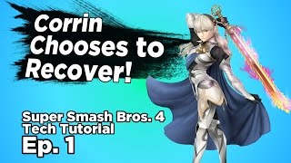 SMASH 4 TIPS: Corrin Tech - Recover From Offstage Dair (limited)