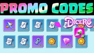 Dicero! All Working PROMO CODES and HOW to USE Them!!!