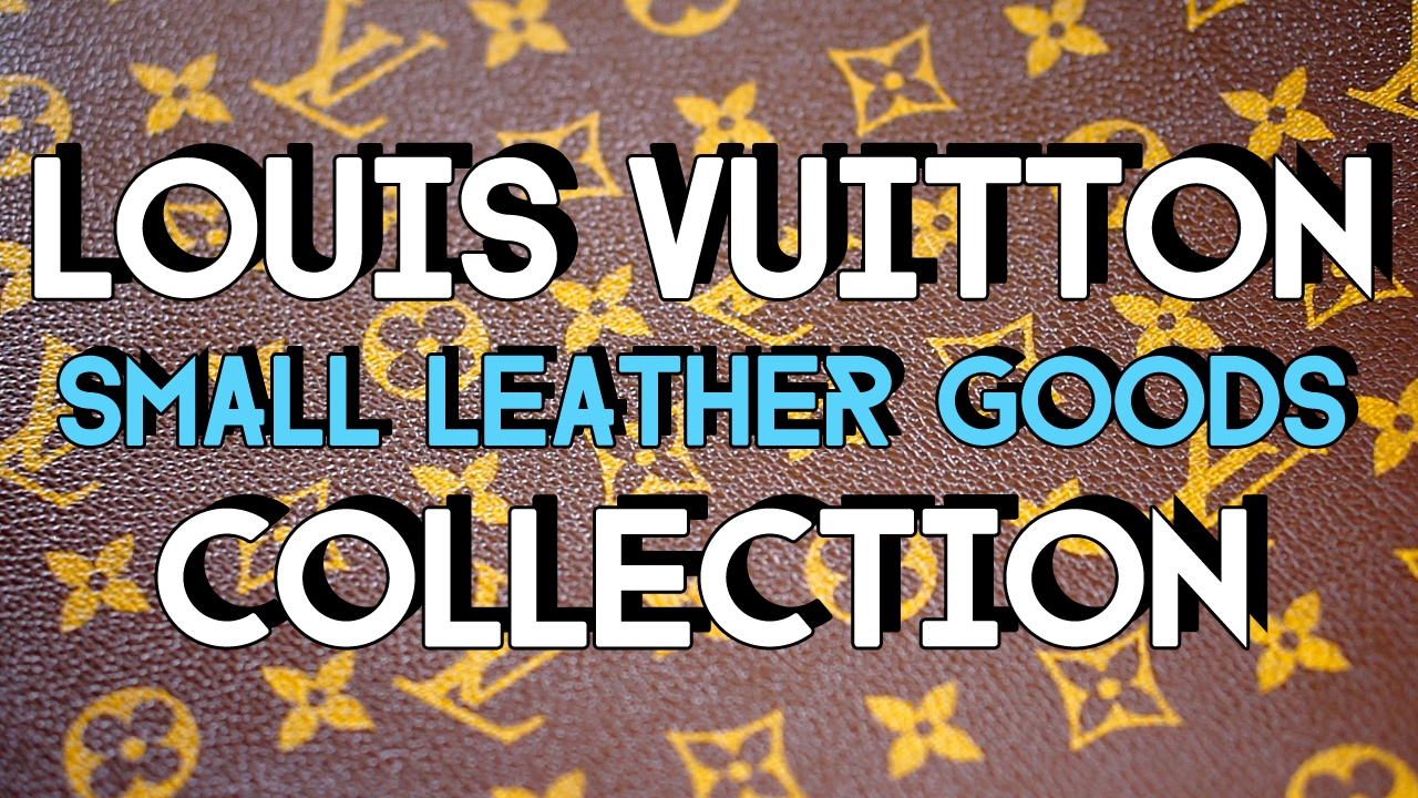 LOUIS VUITTON small leather goods COLLECTION - YouTube