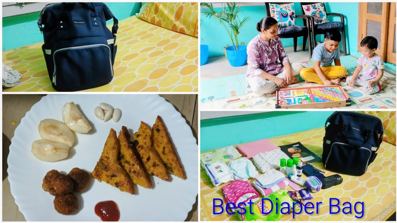 Best Diaper Bag /Diaper Bag Review/Lunchbox Recipe/Motherly/Firstcry Online Shopping/Working Mom