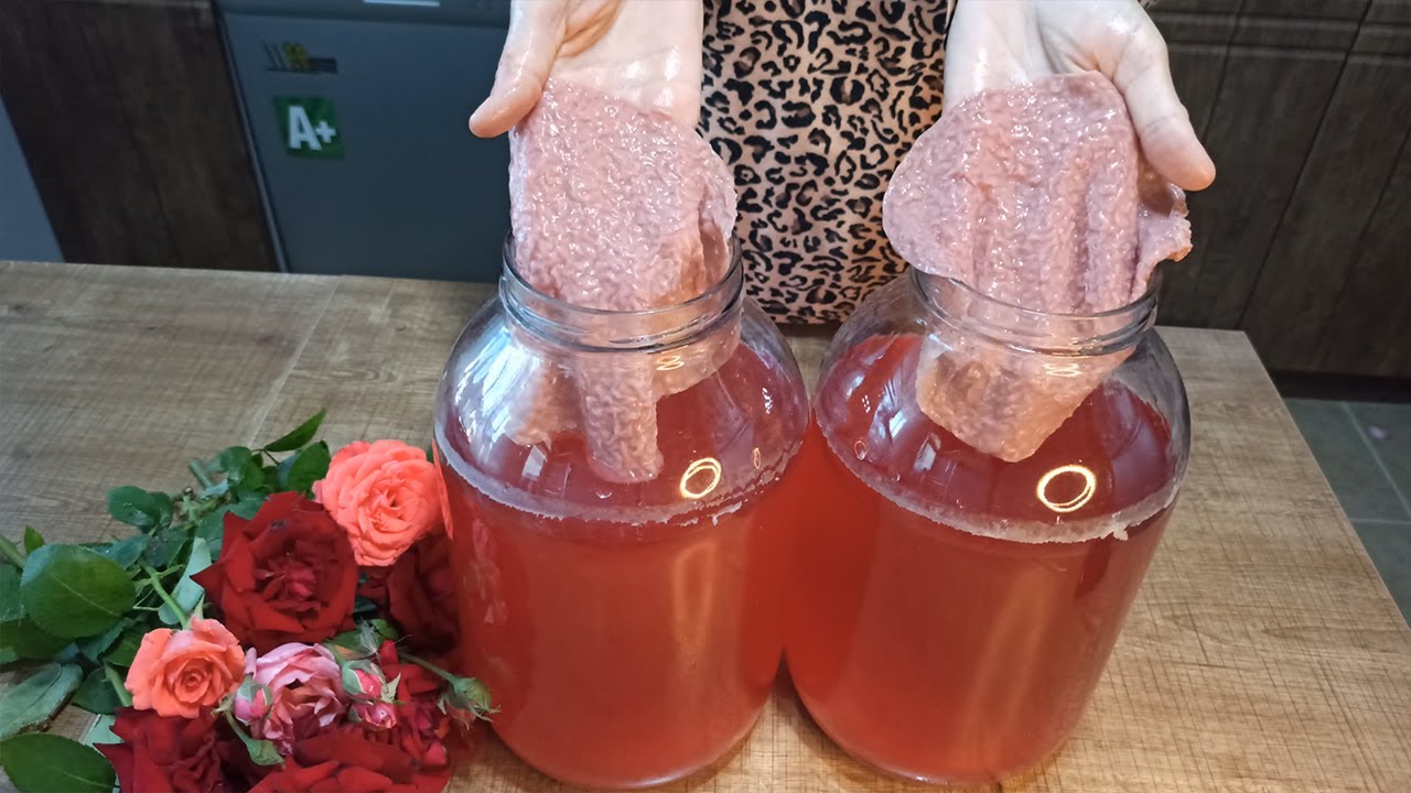 Doğal Fermente 🌹 Gül Sirkesi Nasıl Yapılır ?  Detaylı Anlatım - Evde Sirke Yapımı | Köy Mutfağı