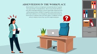 Absenteeism In The Workplace Animated PPT Slides