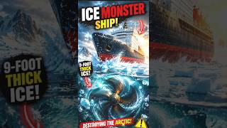 रूस का Nuclear Ice Breaker 😱 9 फुट बर्फ तोड़ने वाला मॉन्स्टर शिप! #shorts #facts #viral
