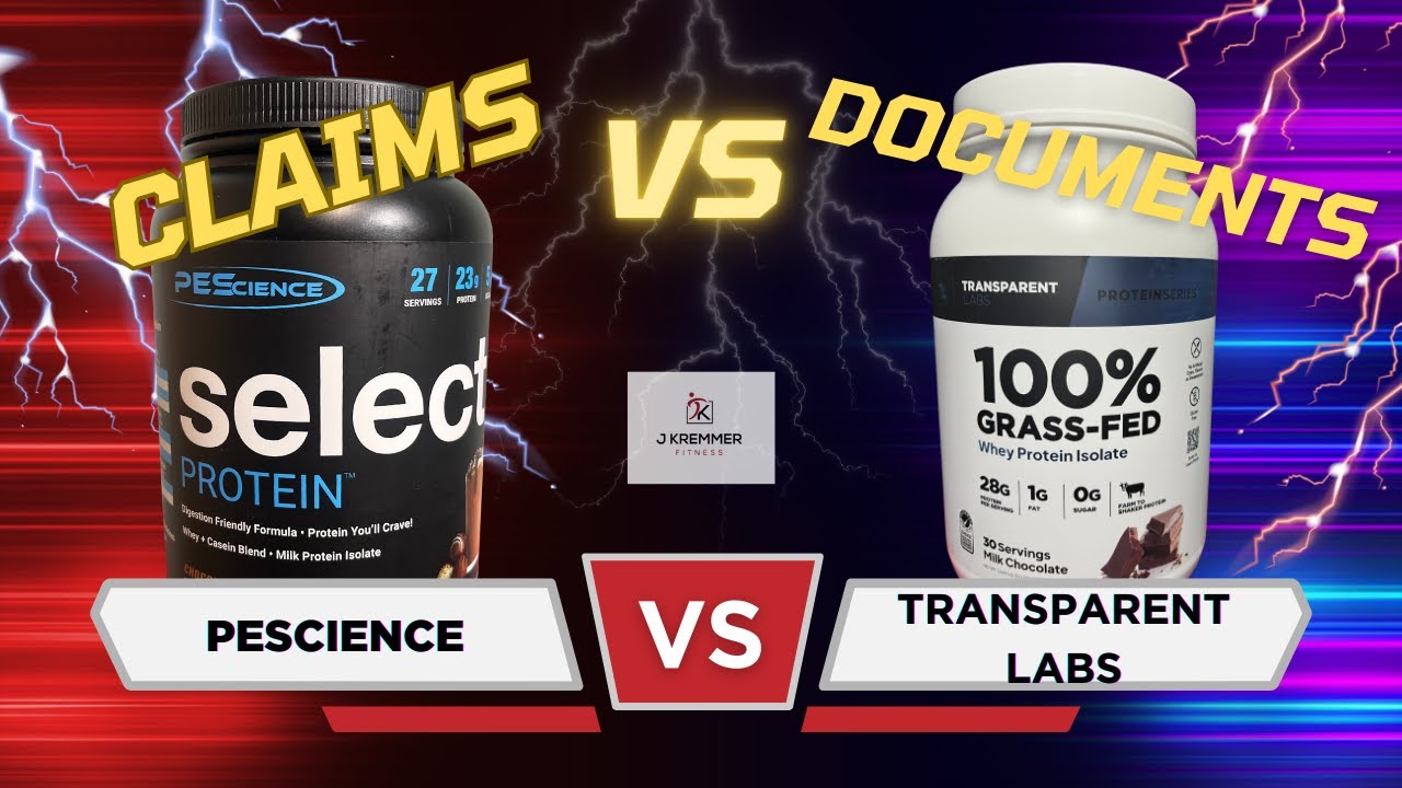 PEScience против Transparent Labs — одна из компаний демонстрирует результаты своей работы.