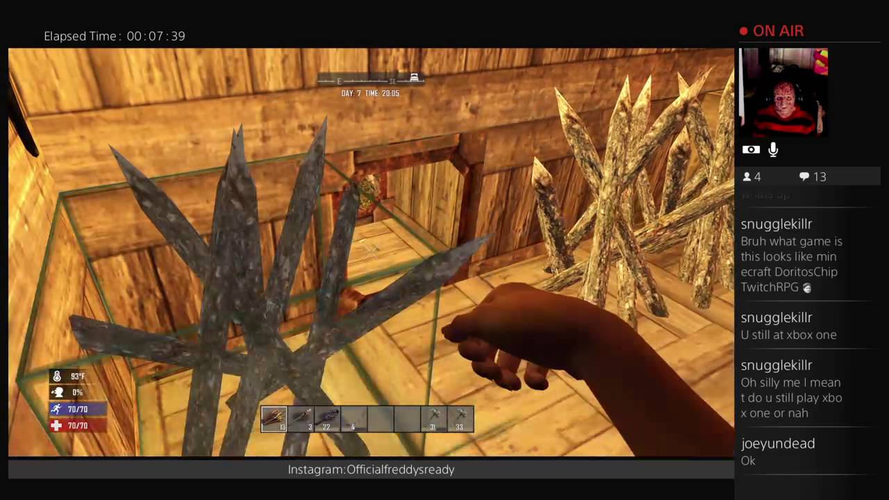 7 Days to Die With Freddysready 6-28-16