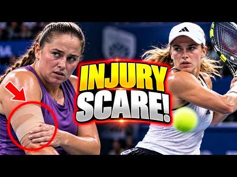 Jelena Ostapenko INJURY SCARE! Wuhan Open Semifinal vs Sonay Kartal