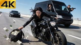 Download Lagu 【4K】2026 Action Movie: Death Row Turns Highway Into Battlefield, But Gets Dropkicked by a Kungfu Cop MP3