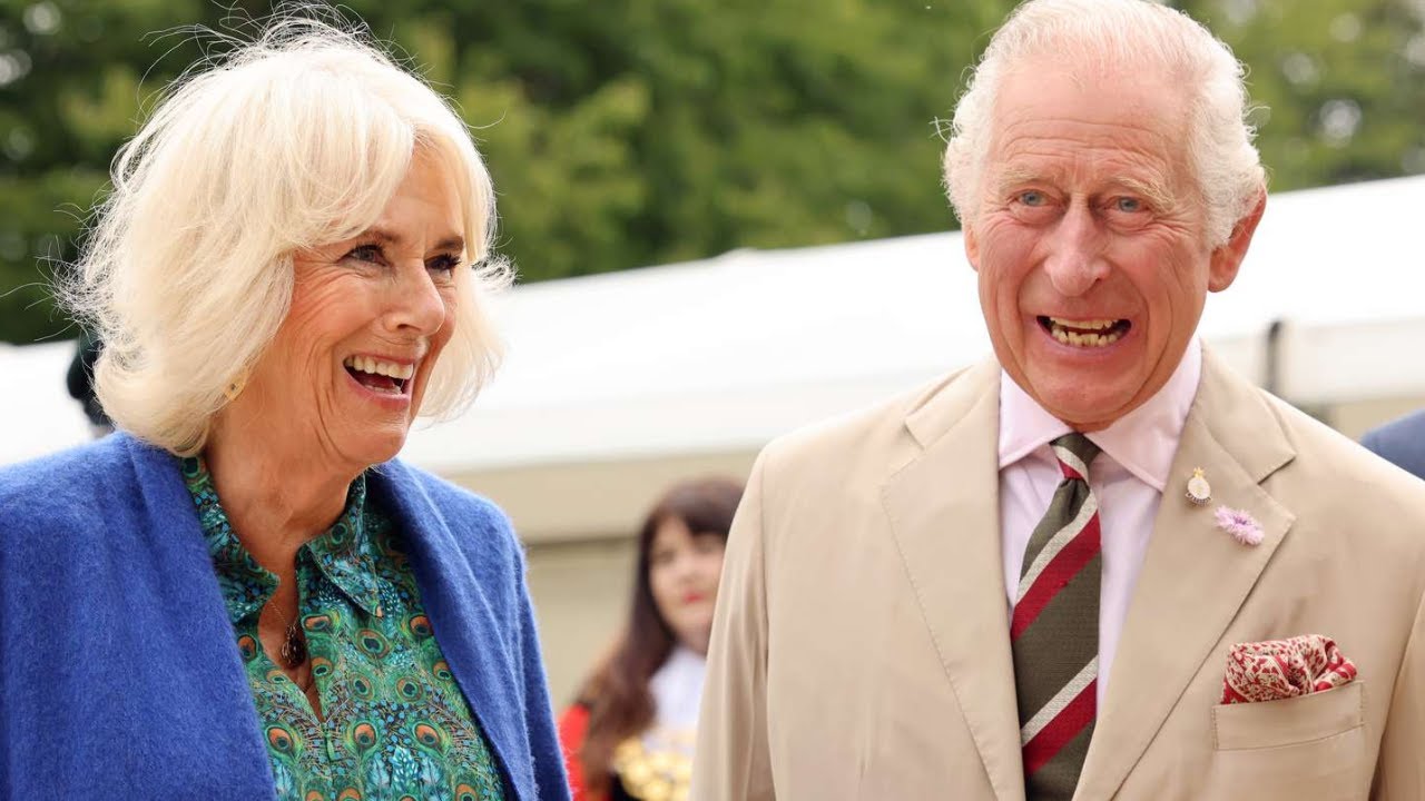 King Charles Gets Upstaged at Plaque Unveiling in Wales — by a Gust of