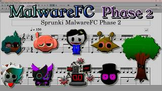 Sprunki MalwareFC Phase 2 | Piano Sheet Music 🎶