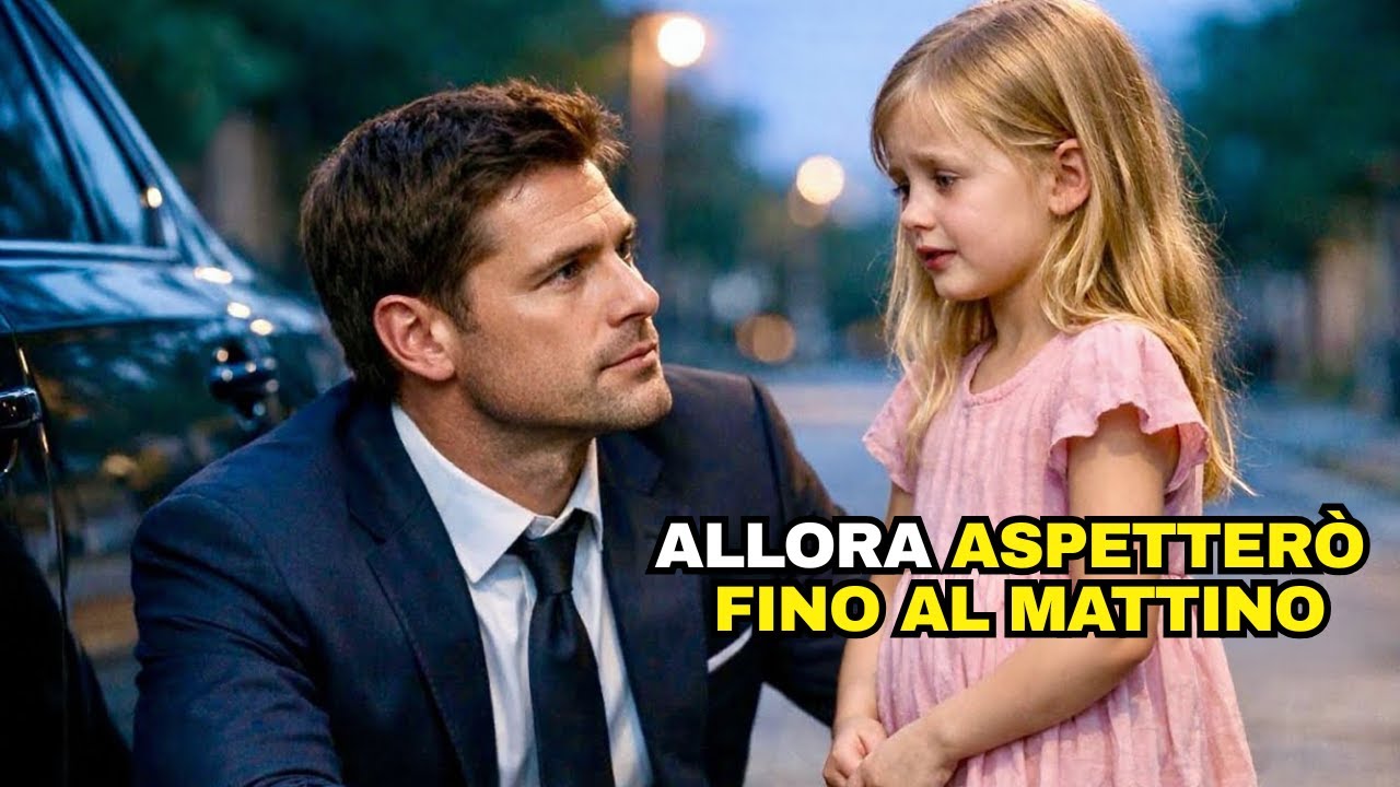 ALLORA ASPETTERÒ FINO AL MATTINO — DISSE LA BAMBINA, E IL MILIONARIO CAPÌ CHE NON ARRIVAVA ALL’ALBA…