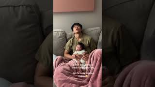 Toddler Continues Enjoying Movie After Dad Falls Asleep While Watching it With Him - 1207775-7 Profile