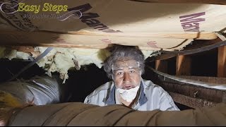 Right Vs Wrong: Insulation Installed Upside Down | Vapor Barrier Paper Should Face Interior Walls Information