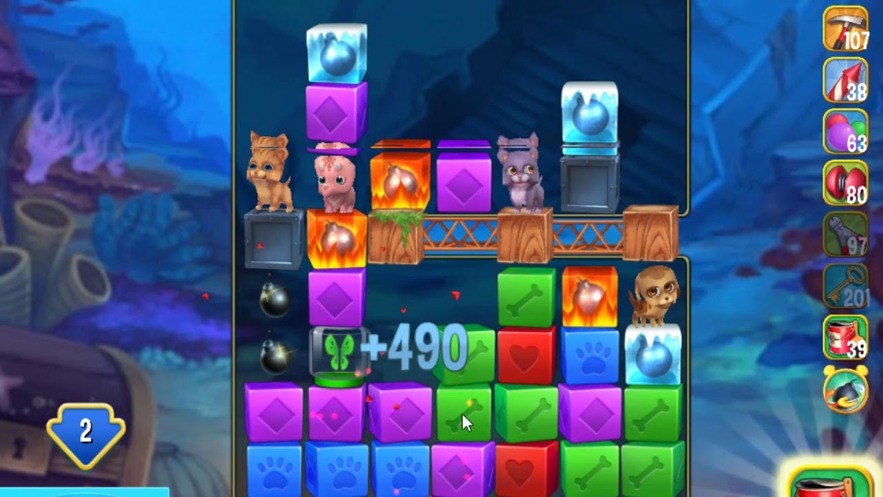 Pet Rescue Saga level 2860 no boosters ►TOBIAS DEAMON◄