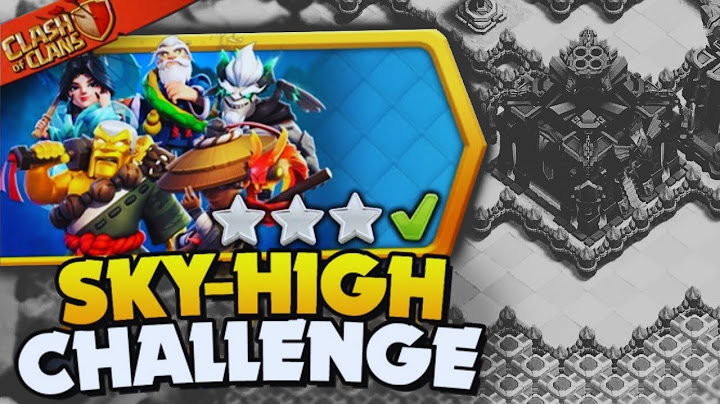 Easily 3 Star Sky-High Showdown Challenge (Clash of Clans)