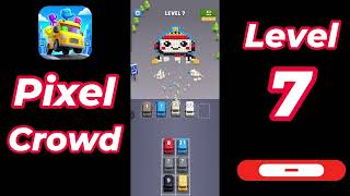 Pixel Crowd Level 7 Walkthrough | Full Gameplay Solution | SolutionGuruji