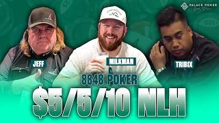 $5/5/10 NLH with 8848 Poker | Palace Poker LIVE screenshot 4